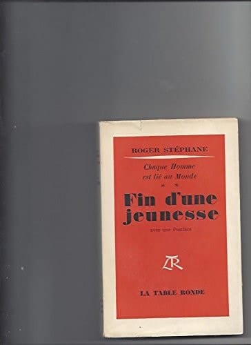 Fin d'une jeunesse: Carnets 1944-1947