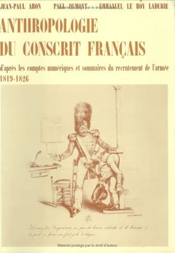 Anthropologie du conscrit français, d'après les comptes numériques et sommaires Présentation cartographique