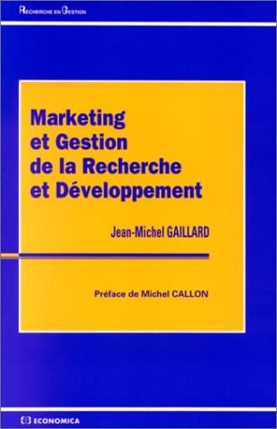 Marketing et gestion de la recherche et développement