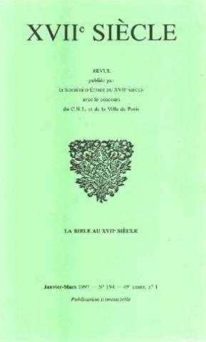 La Bible au XVIIe siècle