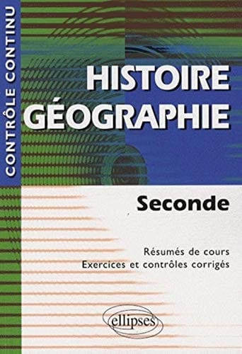 Histoire Géographie seconde