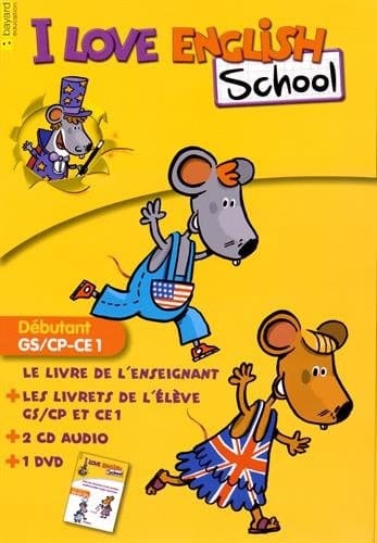 I Love English School Débutant GS/CP-CE1 Le kit enseignant