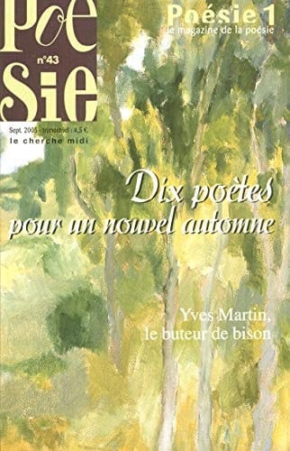 Dix poètes pour un nouvel automne