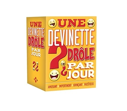 Une devinette drôle par jour