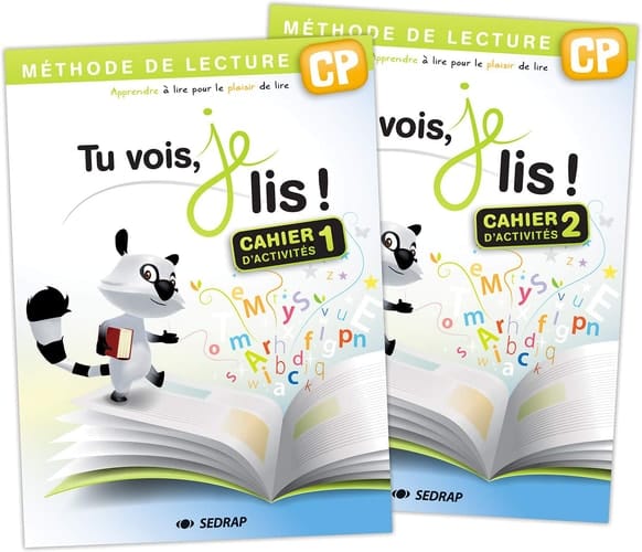 Tu vois, je lis ! CP 2 volumes : cahier d'activités 1 et 2