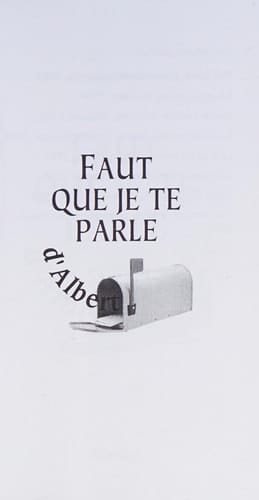 Faut que je te parle d'Albert roman