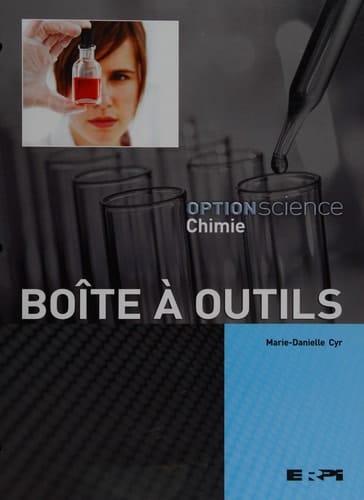 Option science 3e année du 2e cycle du secondaire. Chimie
