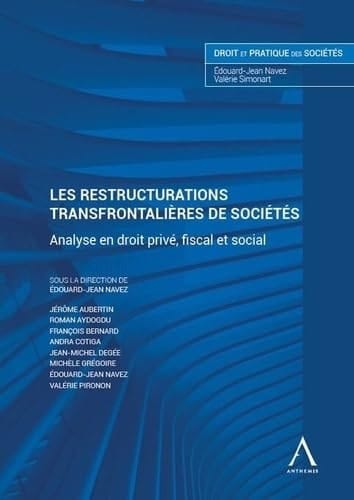 Droit international des sociétés Analyse en droit privé, en droit fiscal et en droit social