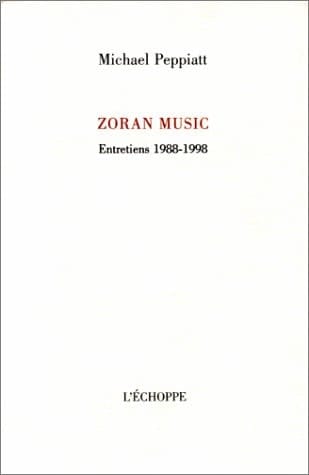 Zoran Music entretiens 1988-1998