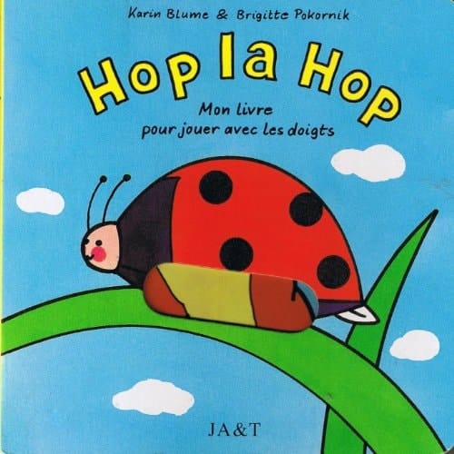 Hop la hop Mon livre pour jouer avec les doigts
