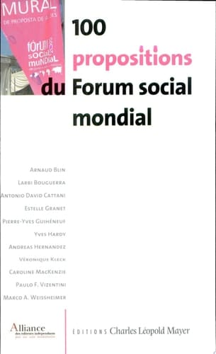 100 propositions du Forum social mondial