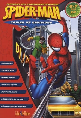 Cahier de révisions Spider-Man CP 6-7 ans