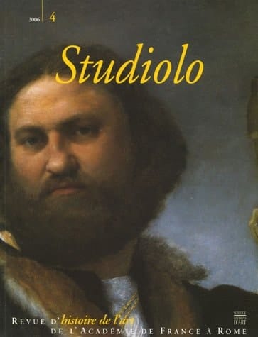 Studiolo revue d'histoire de l'art de l'Académie de France à Rome