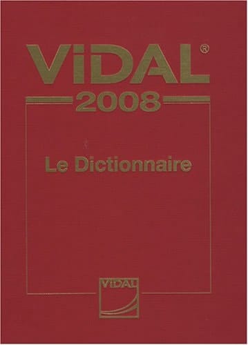 Vidal 2008 le dictionnaire