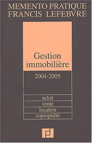 Gestion immobilière 2004-2005
