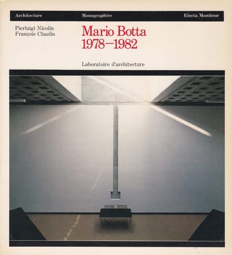 Mario Botta, 1978-1982 : laboratoire d'architecture