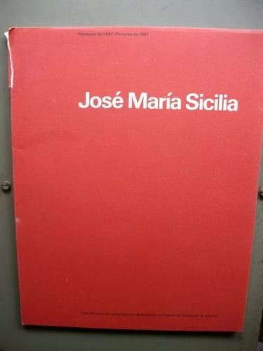 José María Sicilia Peintures de 1987