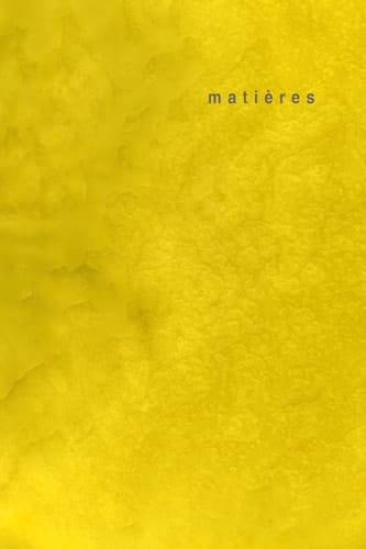 matières 2 Paysage architectural