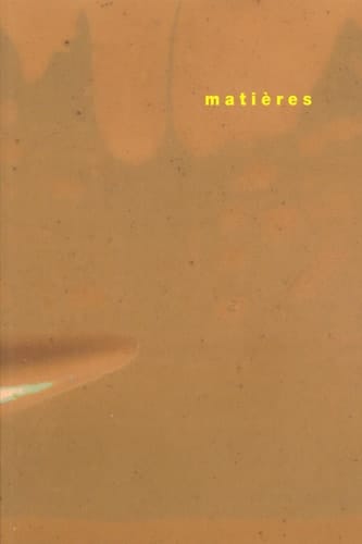 matières 7 Conférences aventureuses - nouvelles approches réalistes