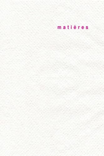matières 12
