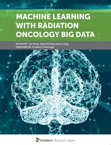 Machine Learning With Radiation Oncology Big Data