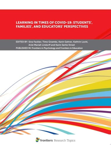 Learning in times of COVID-19: Students’, Families’, and Educators’ Perspectives