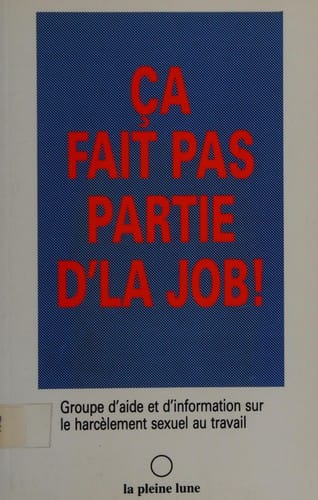 Ça fait pas partie d'la job! guide d'action