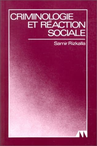 Criminologie et réaction sociale criminologie judiciaire