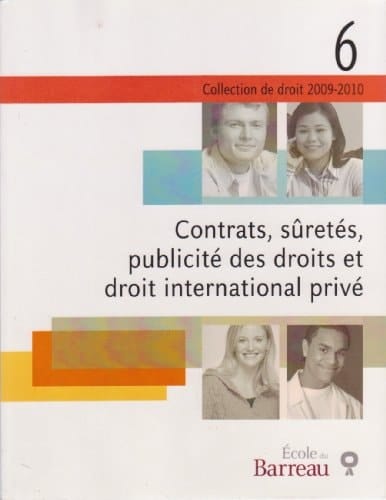 Contrats, sûretés, publicité des droits et droit international privé