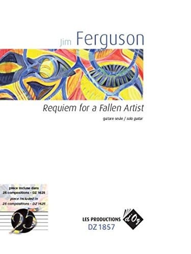 REQUIEM FOR A FALLEN ARTIST GUITARE