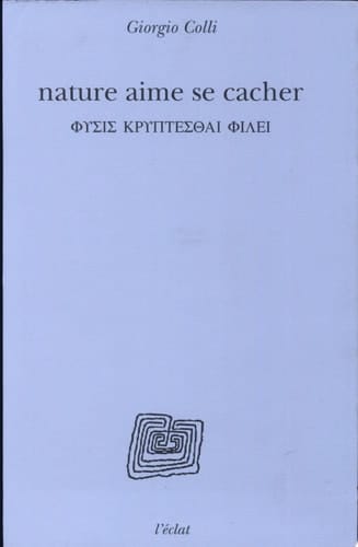 Nature aime se cacher