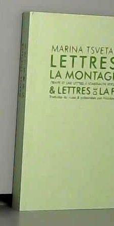 Lettres de la montagne & lettres de la fin trente et une lettres à Konstantin Rodzévitch