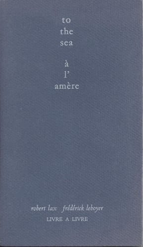 To the sea: À l'amère : poème et variations (French Edition)