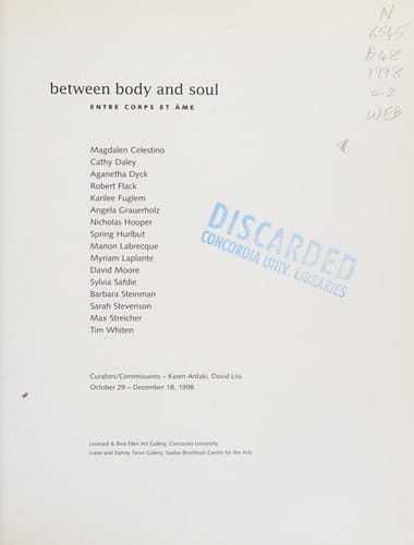 Between Body and Soul