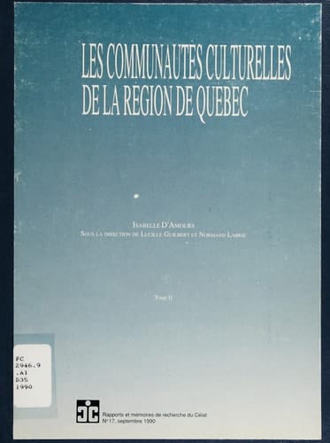 Les communautés culturelles de la région de Québec
