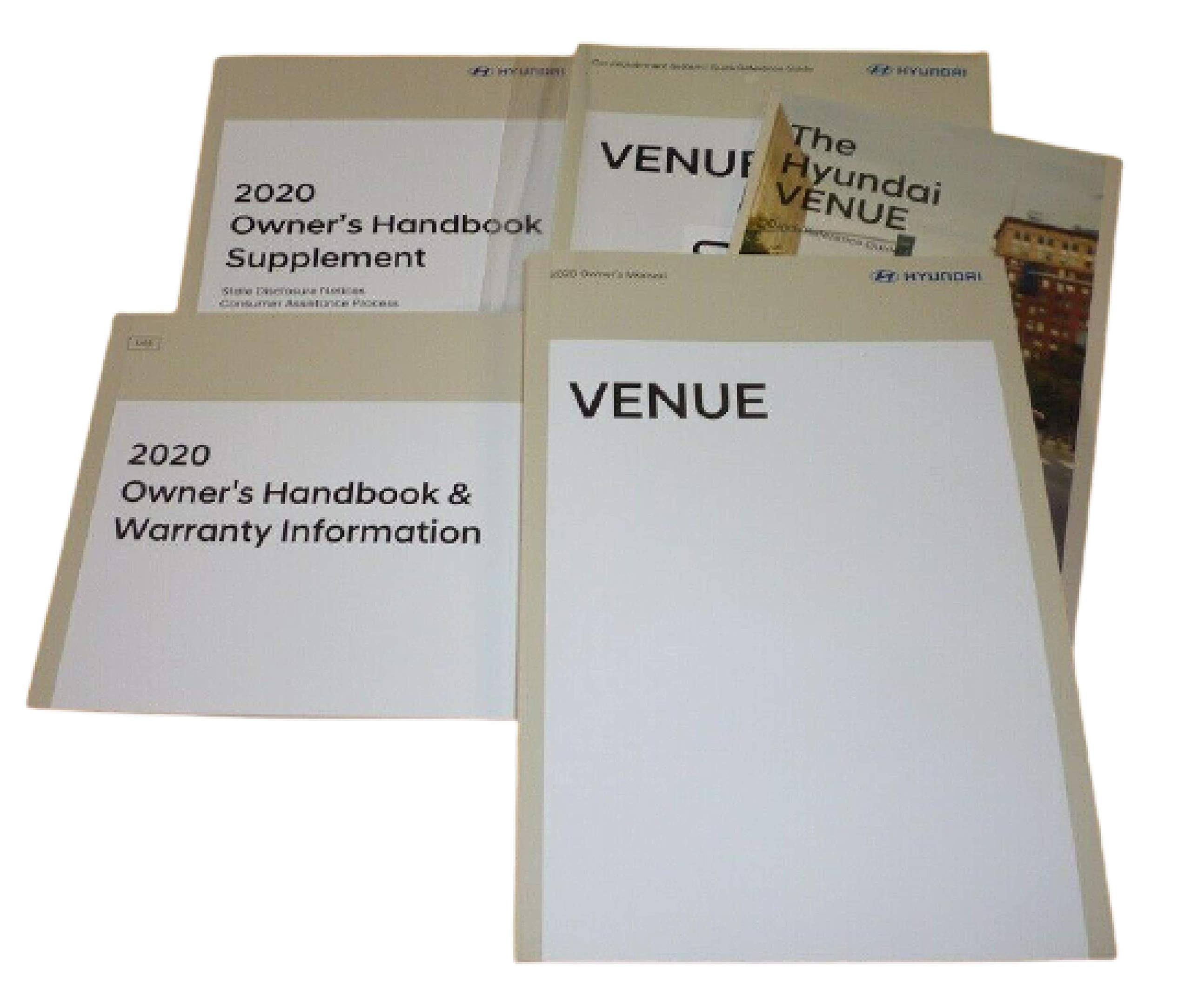 2020 Hyundai Venue Owners Manual