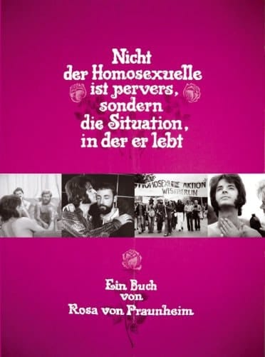 Nicht der Homosexuelle ist pervers, sondern die Situation, in der er lebt