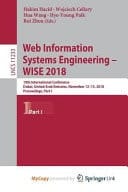 Web Information Systems Engineering -- WISE 2018 19th International Conference, Dubai, United Arab Emirates, November 12-15, 2018, Proceedings. Part I