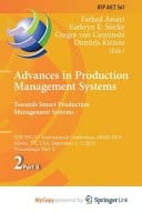 Advances in Production Management Systems. Towards Smart Production Management Systems IFIP WG 5.7 International Conference, APMS 2019, Austin, TX, USA, September 1-5, 2019, Proceedings, Part II