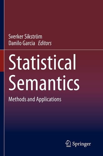 Statistical Semantics Methods and Applications