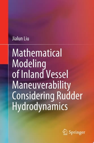 Mathematical Modeling of Inland Vessel Maneuverability Considering Rudder Hydrodynamics
