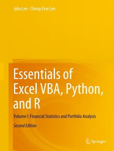Essentials of Excel VBA, Python, and R