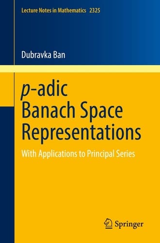 p-adic Banach Space Representations With Applications to Principal Series
