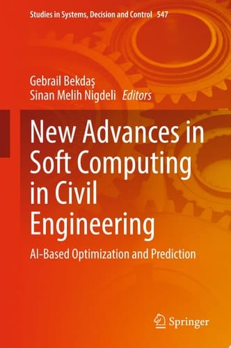 New Advances in Soft Computing in Civil Engineering