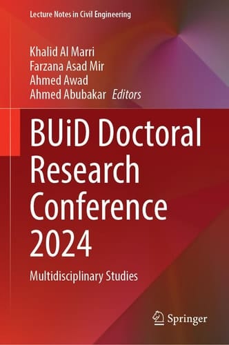 BUiD Doctoral Research Conference 2024 Multidisciplinary Studies