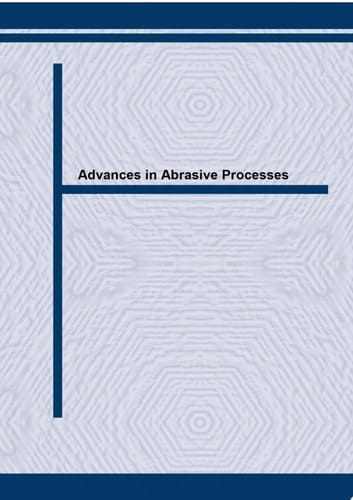Advances in Abrasive Processes