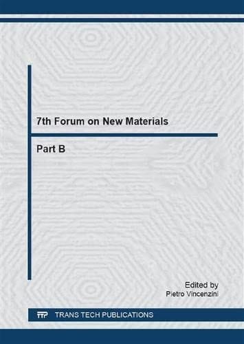 7th Forum on New Materials - Part B