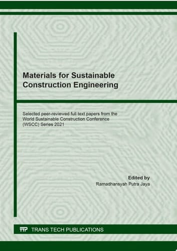 Materials for Sustainable Construction Engineering