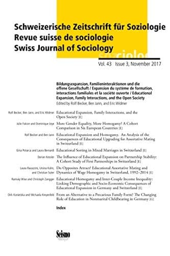 Bildungsexpansion, Familieninteraktionen und Die Offene Gesellschaft