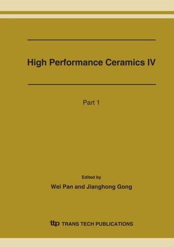 High-Performance Ceramics IV